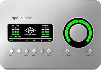 【美品】Apollo Solo Thunderbolt 3 Amazon.com: Apollo Solo Heritage Edition Desktop 2x4